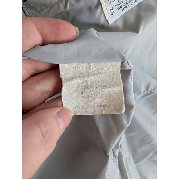 Vintage 1st Down Goose Down Puffer Jacket Light Blue Women's Medium Made USA - Picture 16 of 16